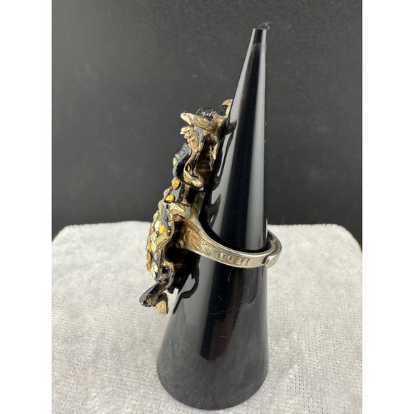 Bug Insect Adjustable Ring Rhinestone 6" - Picture 5 of 9